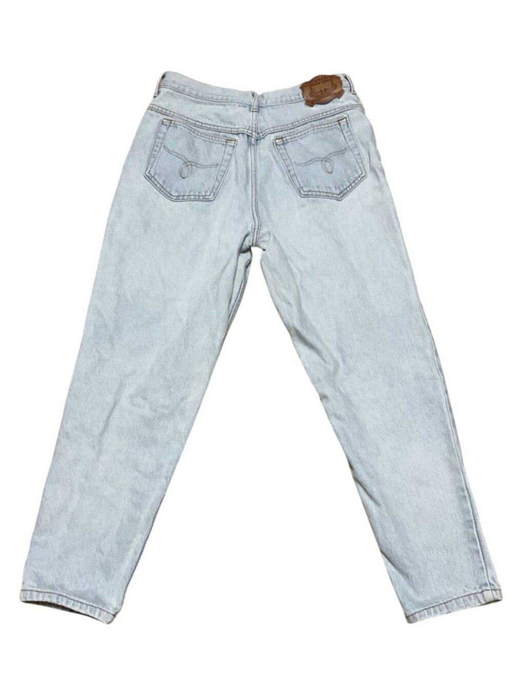 Vtg Wallys Western Jeans Sz 36 x 28 High Waisted Relaxed Fit Tapered Leg Womens
